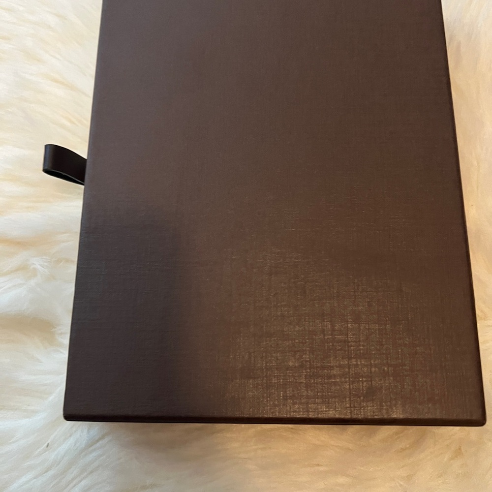 Louis Vuitton Dark Brown Textured Box